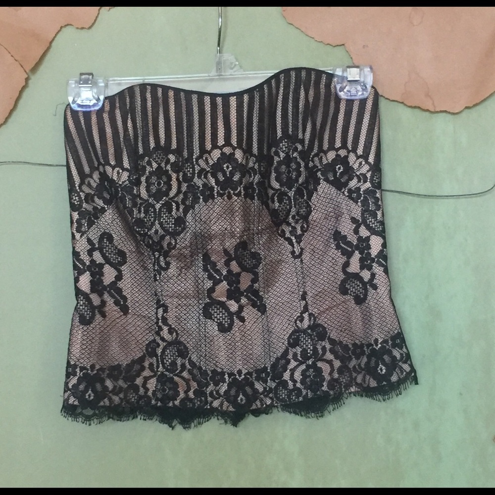 Nicole Miller Lace Bustier